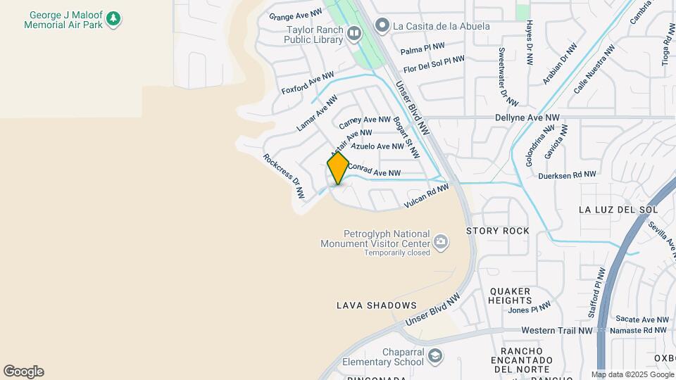 4985 Butte Pl NW Map and Location Details