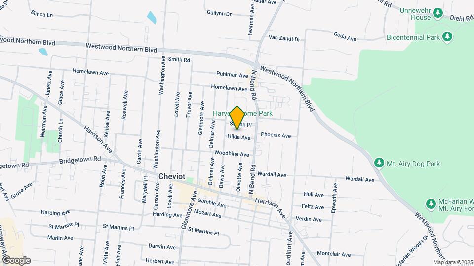 3510 Hilda Ave, Unit 2 Map and Location Details