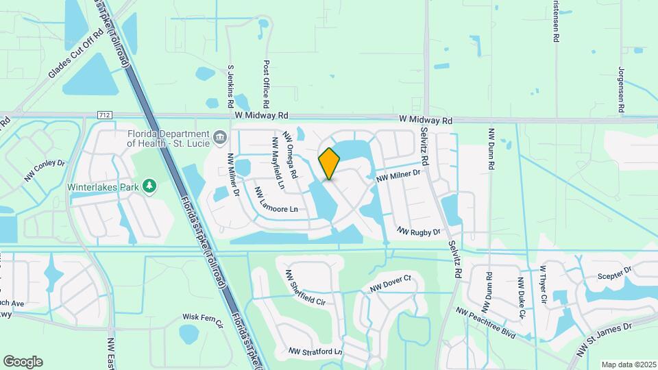 5358 NW Rugby Dr Map and Location Details