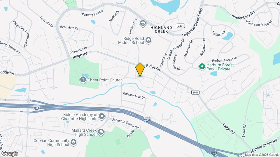 6418 Glenolden Dr Mapa y Detalles de la Ubicación