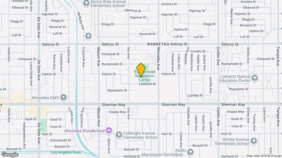 20212 Valerio St Map and Location Details