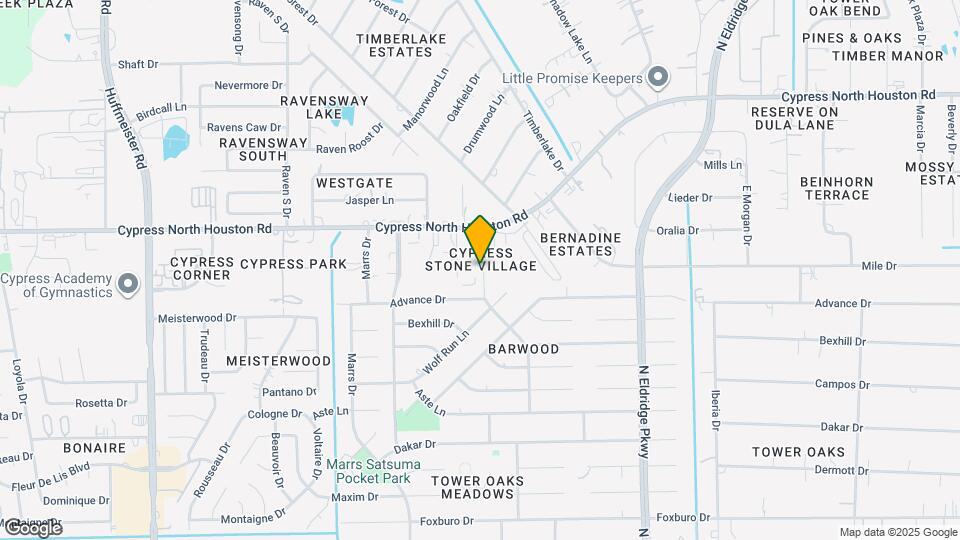 11807 Chetman Dr, Unit B Mapa y Detalles de la Ubicación