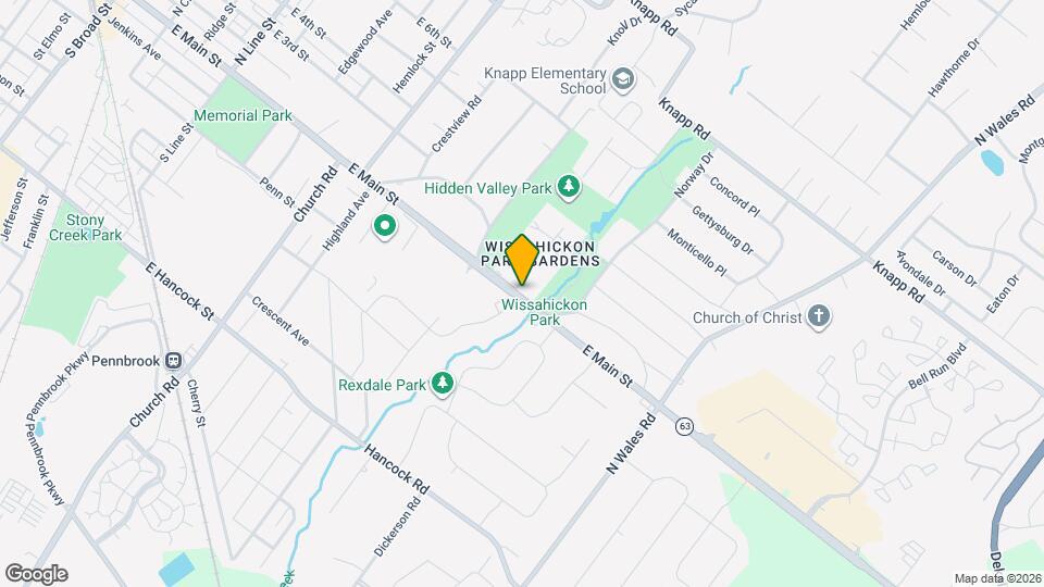 Wissahickon Park Apartments Map and Location Details