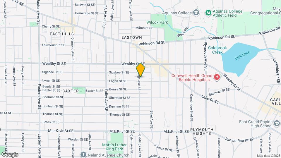 1401 Logan St SE Map and Location Details