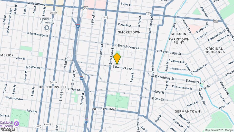 529 E Kentucky St Map and Location Details