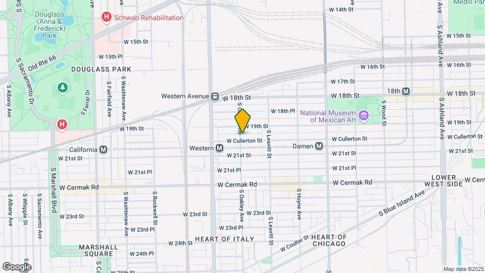 2258 W Cullerton St Map and Location Details