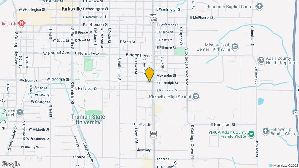 1010 E Randolph St, Unit B Map and Location Details