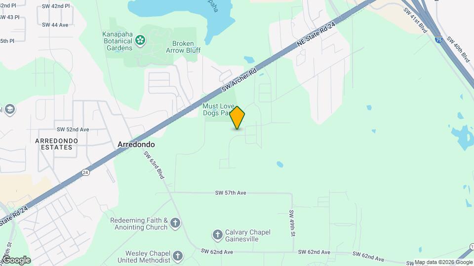 5322 SW 52nd Ct Map and Location Details