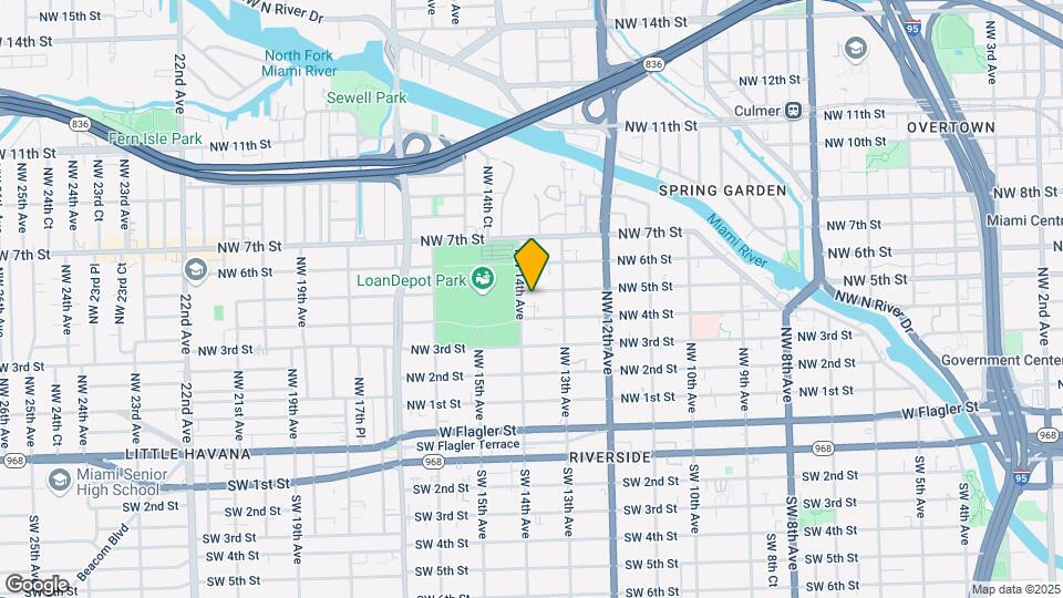 1370 NW 5th St Map and Location Details