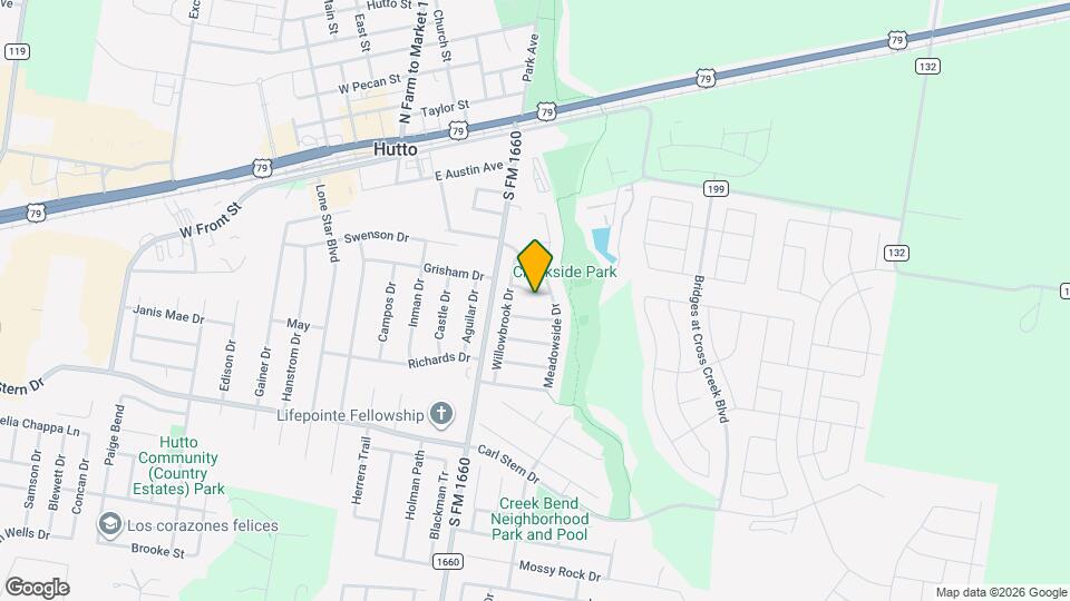 110 Cotton Creek Way Map and Location Details