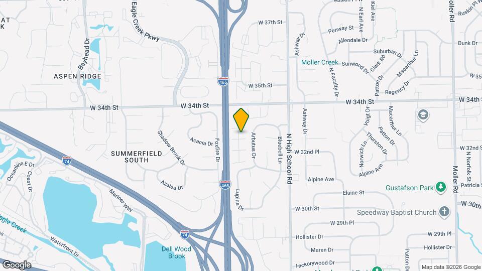 3281 Lupine Dr Map and Location Details