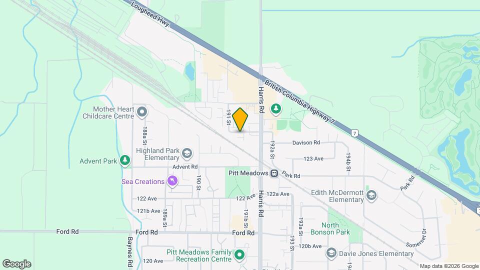 19141-19124 124 Ave Map and Location Details