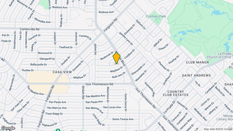 10732 Cotillion Dr Map and Location Details
