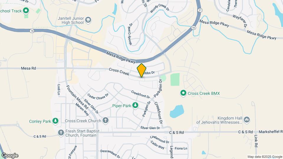 7446 Sandy Springs Point Map and Location Details