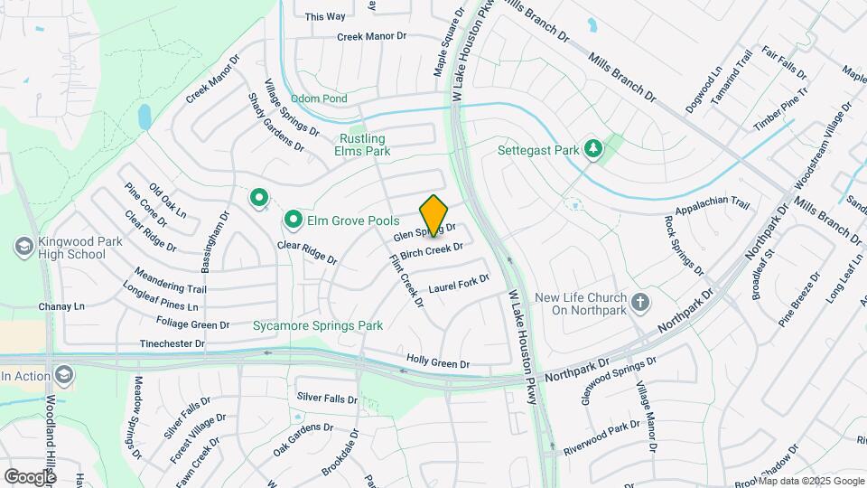 3215 Birch Creek Dr Map and Location Details