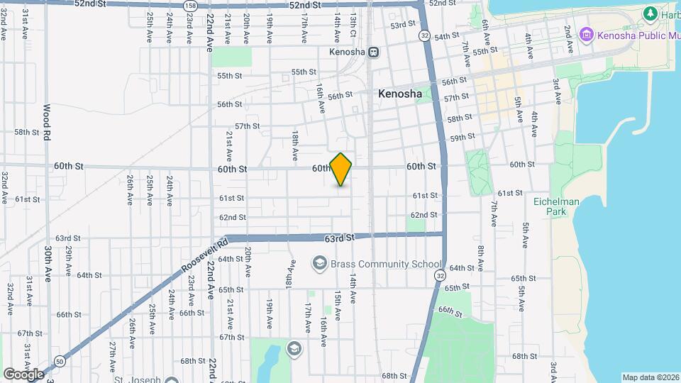 1414 61st St Map and Location Details