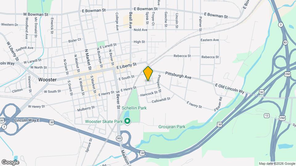 610 E Henry St Mapa y Detalles de la Ubicación