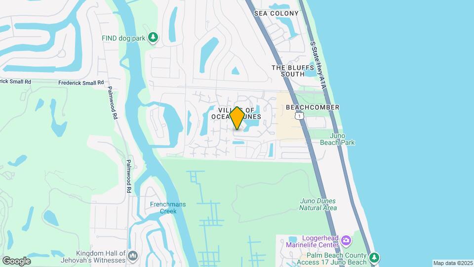 1007 Ocean Dunes Cir Map and Location Details