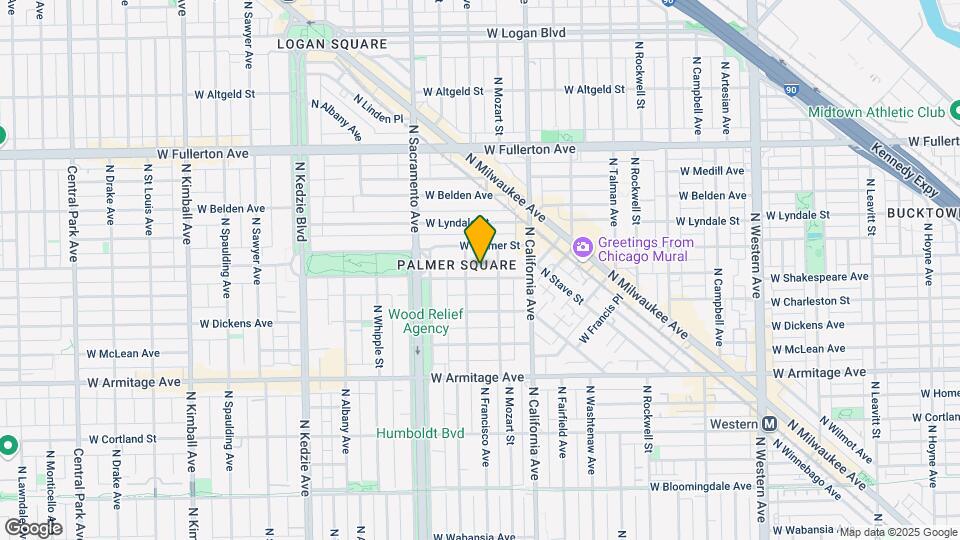2856 W Shakespeare Ave, Unit 2 Map and Location Details