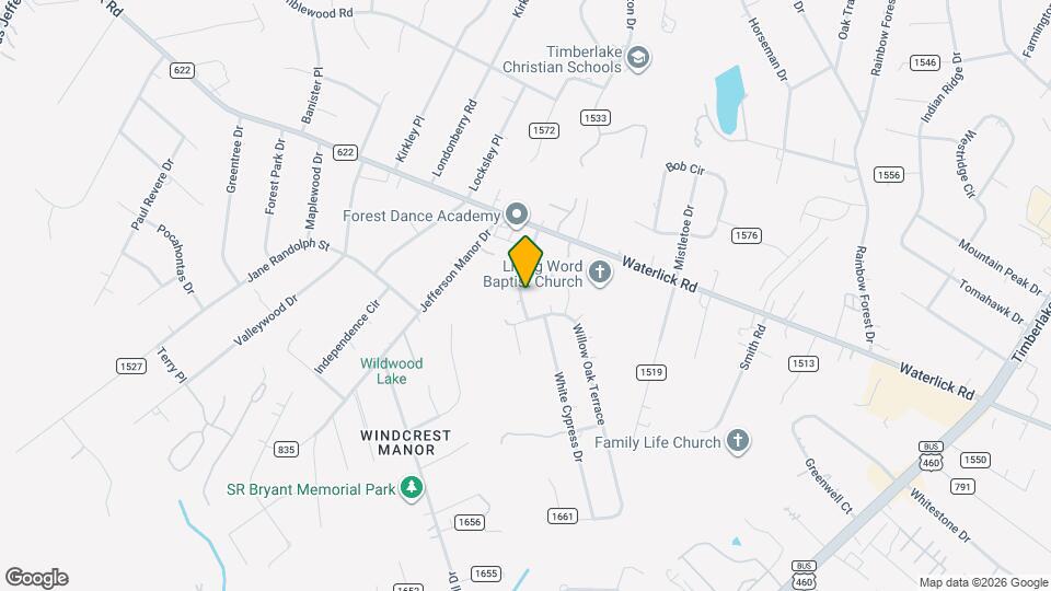 33 Moss Creek Dr Map and Location Details