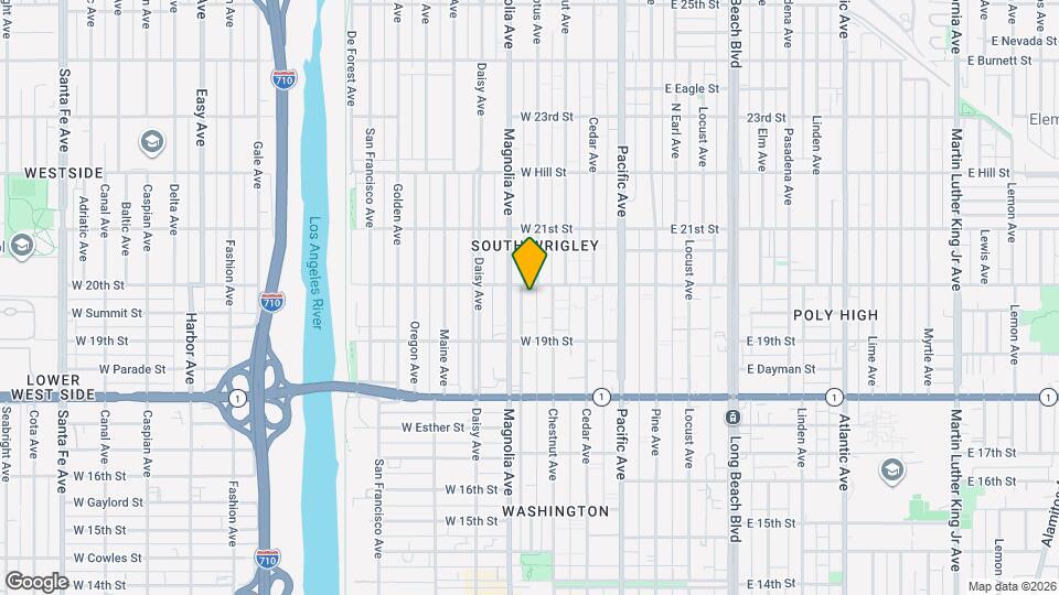1974 Henderson Ave Map and Location Details