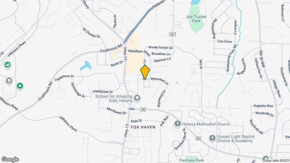 1057 Wyndham Ln Map and Location Details
