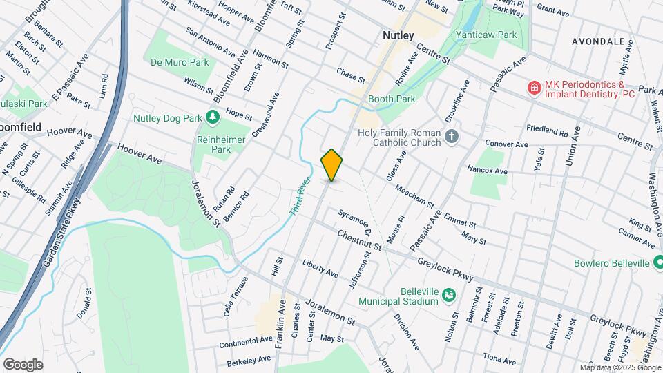 548 Franklin Ave Mapa y Detalles de la Ubicación