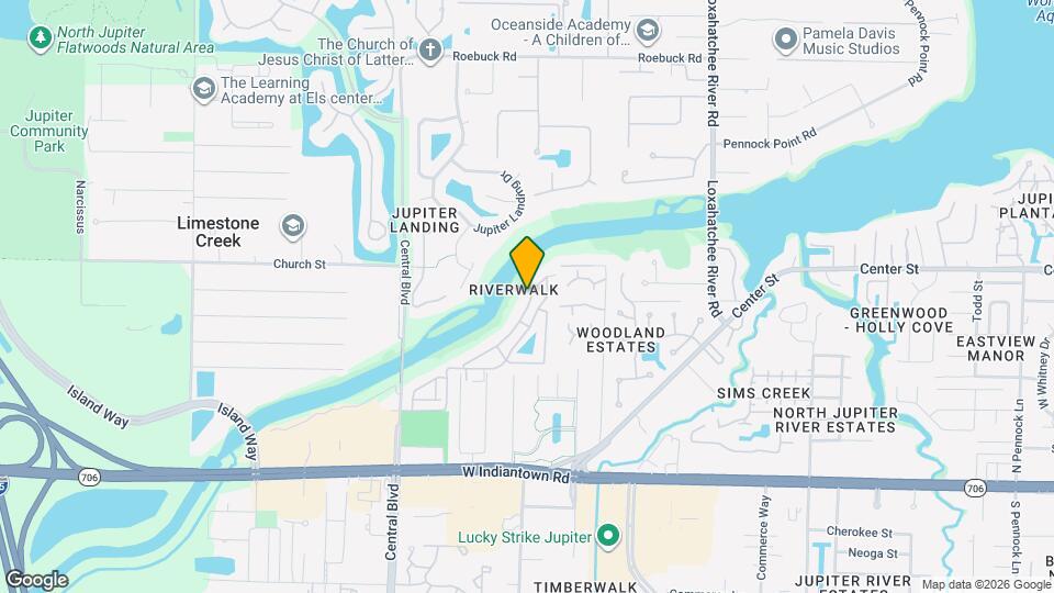 6183 Riverwalk Ln Map and Location Details