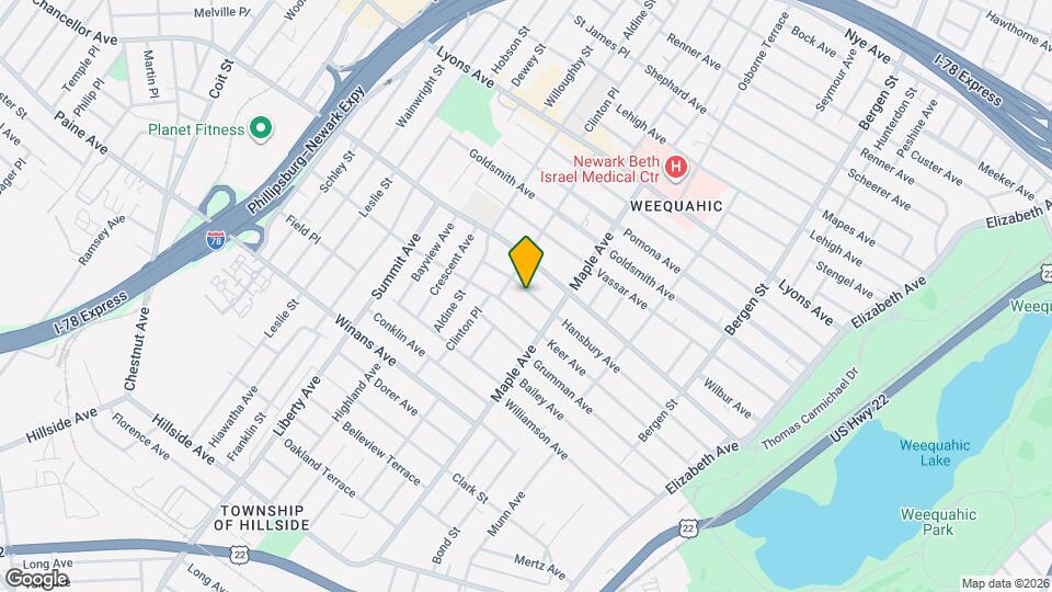 200 Hansbury Ave Mapa y Detalles de la Ubicación
