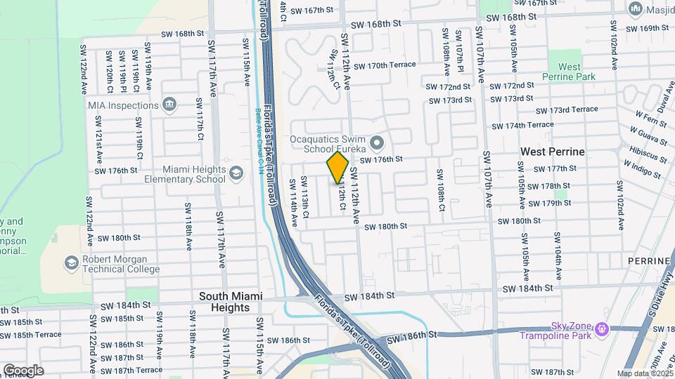 17760 SW 112th Ct Map and Location Details