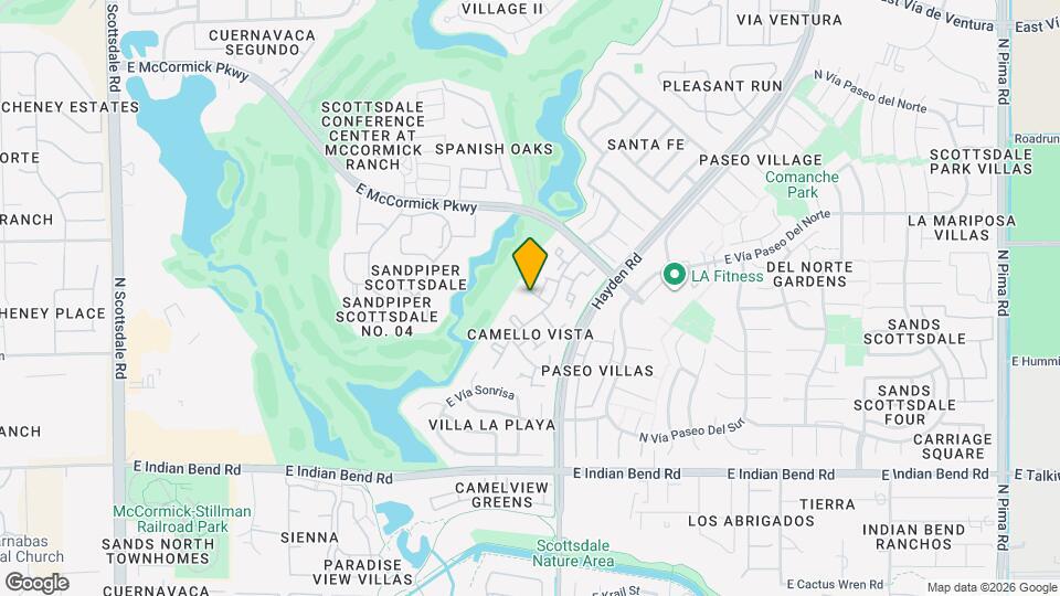 7340 N Vía Camello Del Norte Map and Location Details