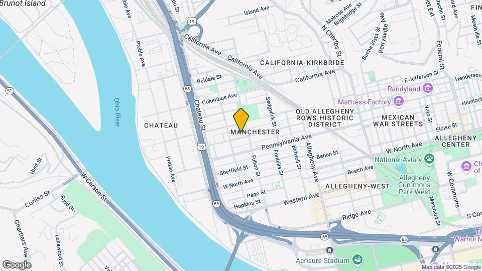 1314 Liverpool St Map and Location Details
