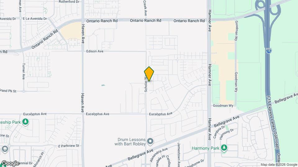 4324 S Encinitas Ave Mapa y Detalles de la Ubicación