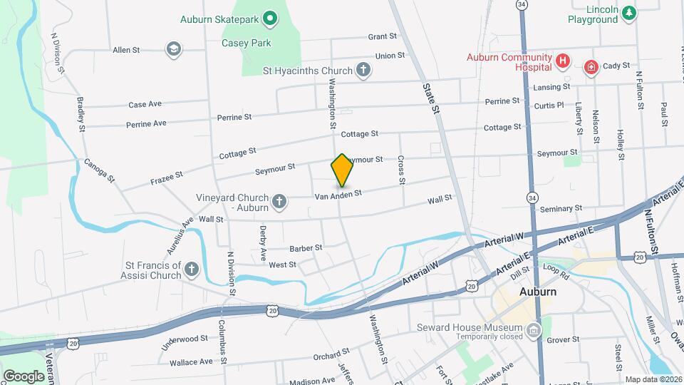 90 Washington St Map and Location Details