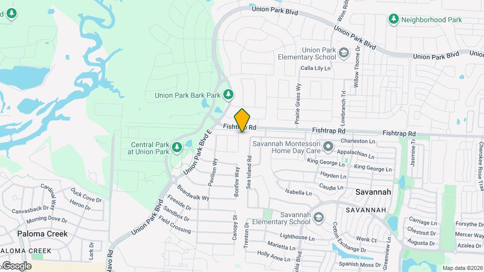 5136 Shallow Pond Dr Map and Location Details