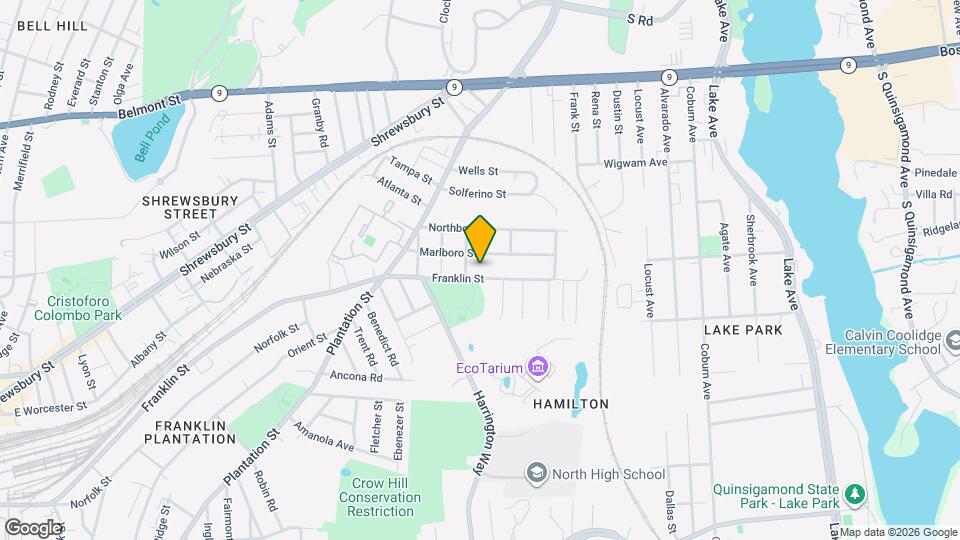 755 Franklin St, Unit 2 Map and Location Details