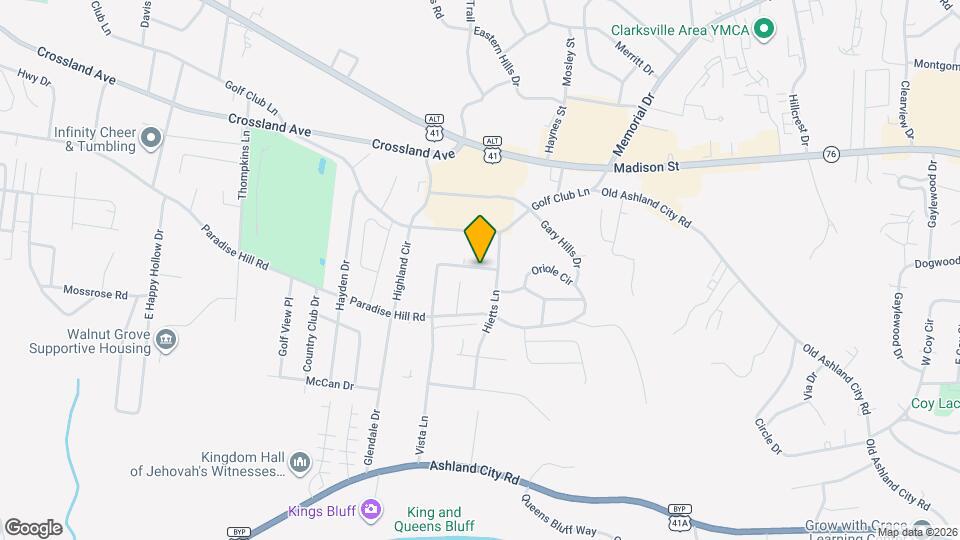 1662 Vista Ln Map and Location Details