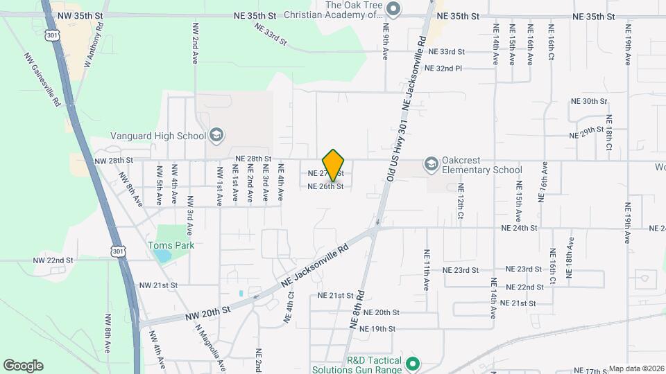 710 NE 26th St Map and Location Details