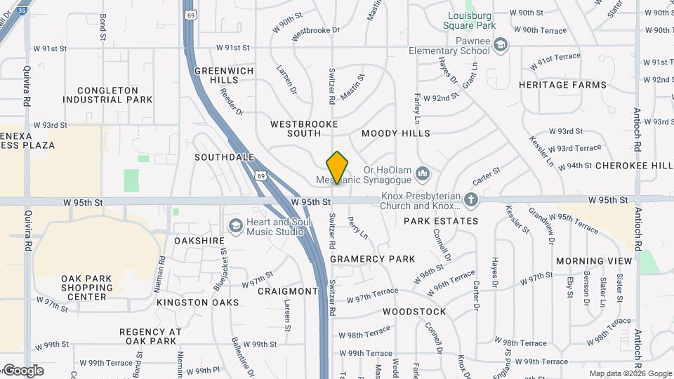 9417 Switzer Rd Map and Location Details