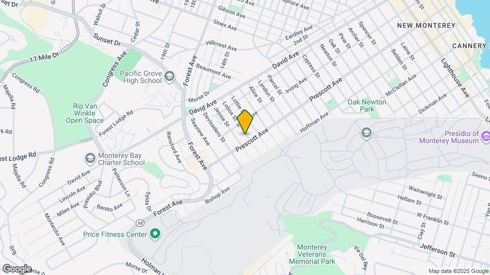 725 Lobos St Map and Location Details