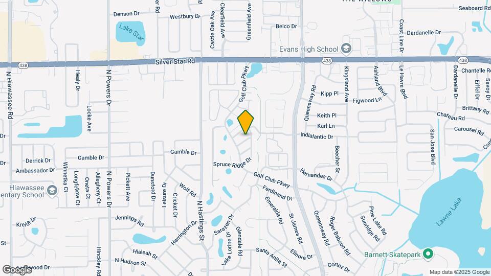 5621 Piney Ridge Dr Map and Location Details