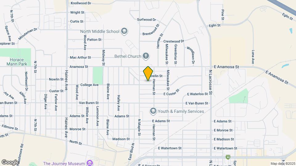 126 E College Ave, Unit #1 Map and Location Details