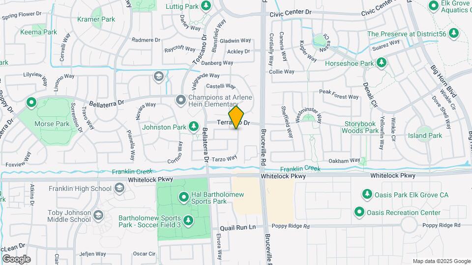 9874 Tarzo Way Map and Location Details