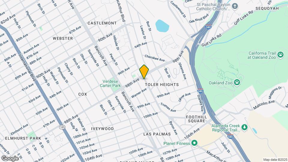9819 MacArthur Blvd Mapa y Detalles de la Ubicación