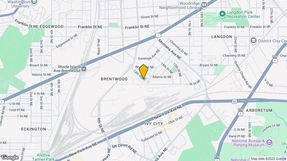 2214 13th St NE Map and Location Details