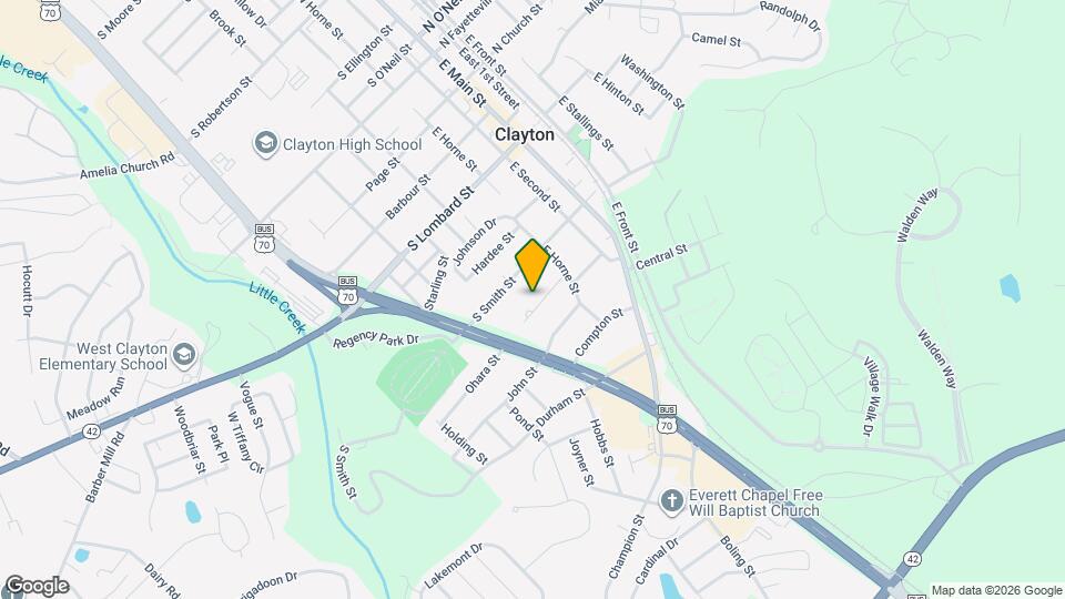 320 Crescent Dr Map and Location Details