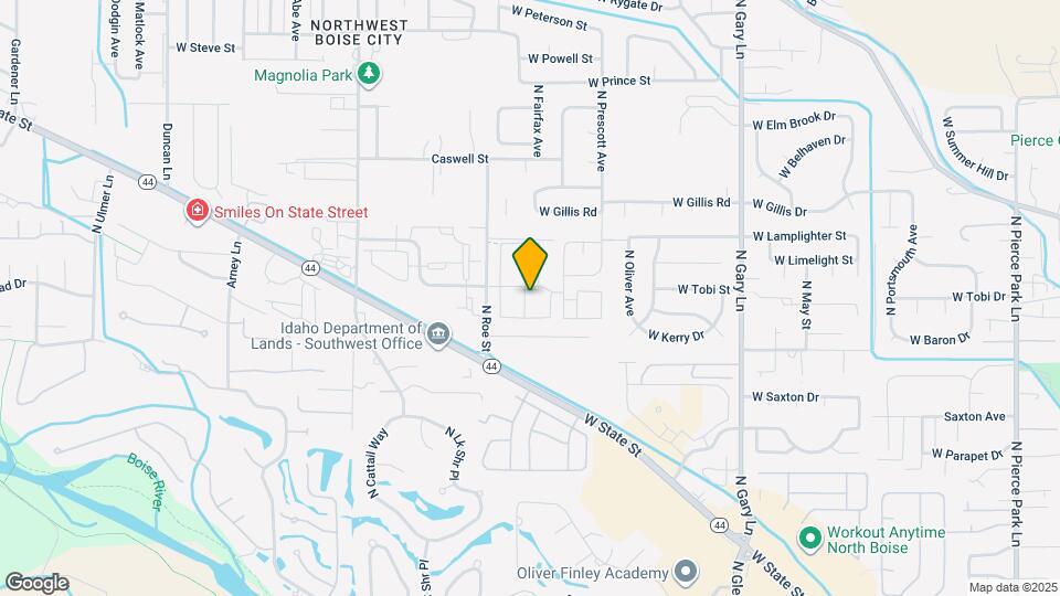 6060 N Hampstead Ave Map and Location Details