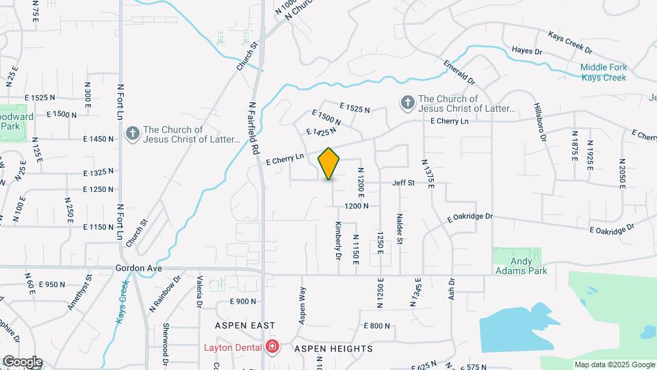 1267 Kimberly Dr Map and Location Details