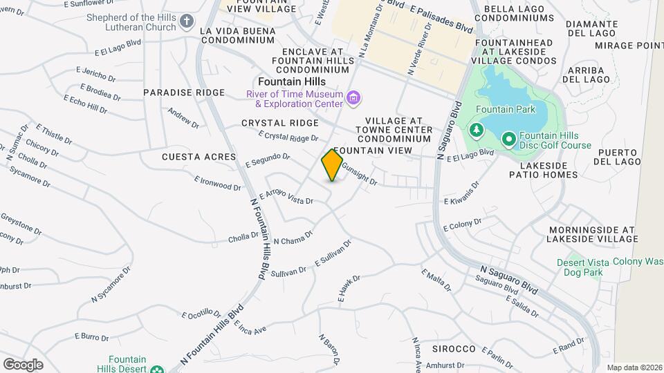 16536 Lost Arrow Dr Map and Location Details