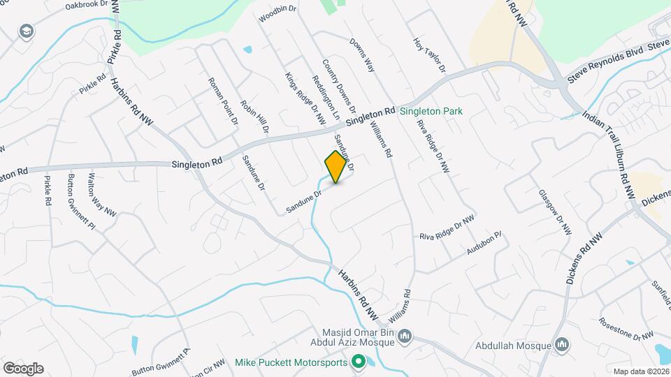 1133 Sandune Dr Map and Location Details